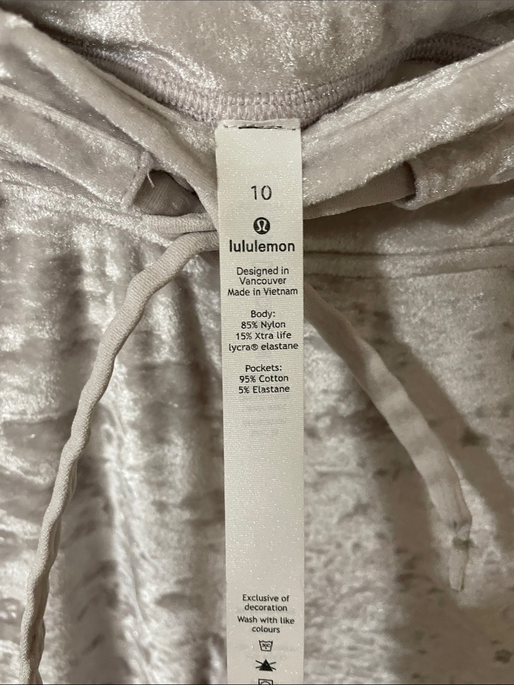 Lululemon Ready To Crush It Joggers in Chrome Colour Size 10 - Picture 9 of 10